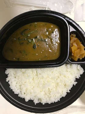 CoCo壱番屋のほうれん草カレーの写真